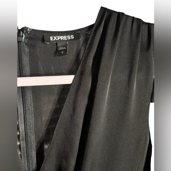 Express Black Long Sleeve Dress - Picture 3 of 5
